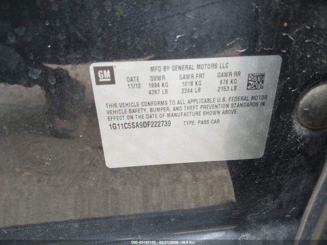 Chevrolet Malibu 1lt
