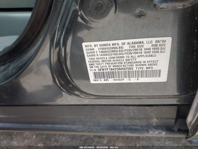 Honda Pilot Ex