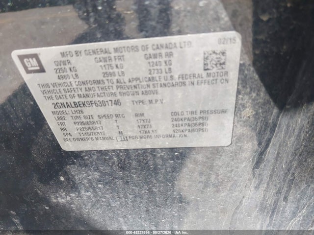 Chevrolet Equinox 1lt