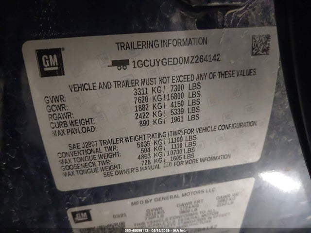 Chevrolet Silverado 1500 4wd  Short Bed Ltz