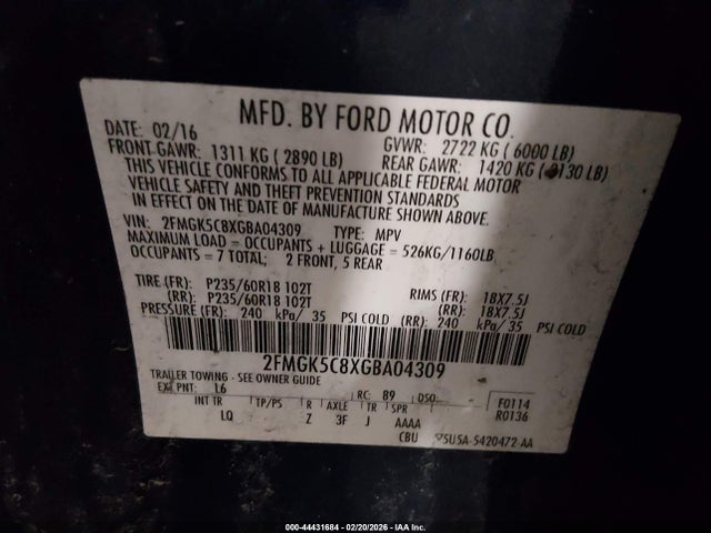 Ford Flex Sel