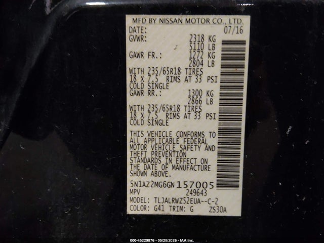 Nissan Murano Sl