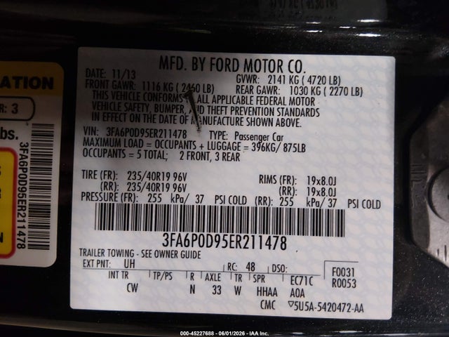 Ford Fusion Titanium