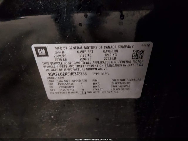 GMC Terrain Slt