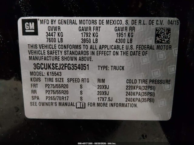 Chevrolet Silverado 1500 1lz