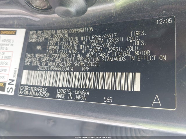 Toyota 4Runner Sr5 Sport V8