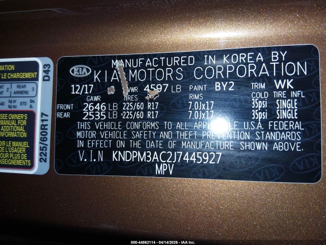 Kia Sportage Lx