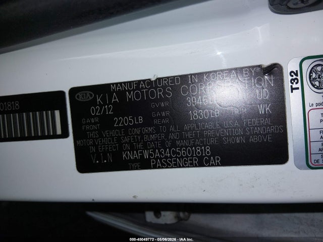 Kia Forte Sx