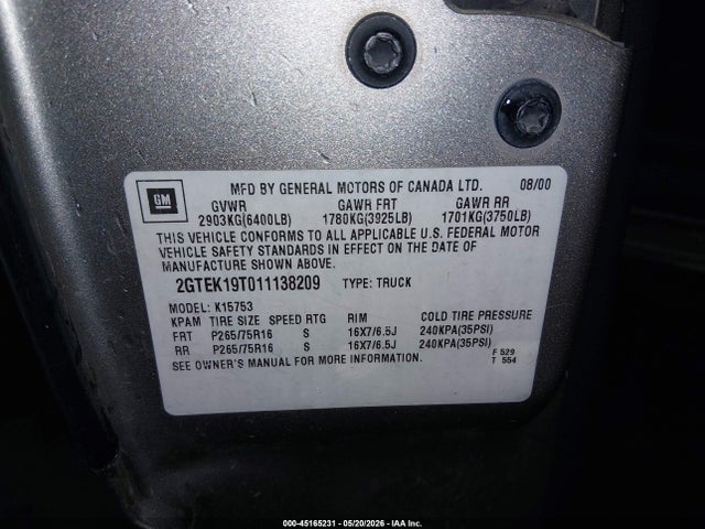 GMC Sierra 1500 Sle