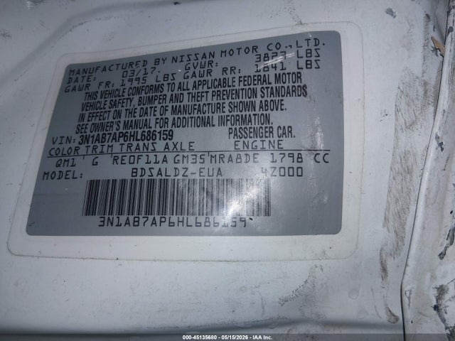 Nissan Sentra Sv