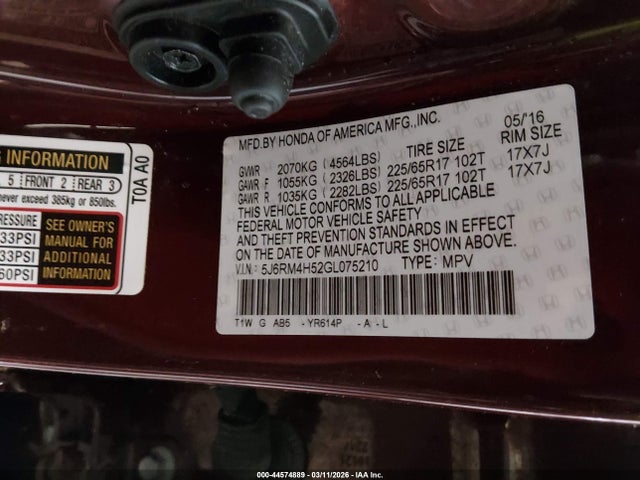 Honda CR-V Ex