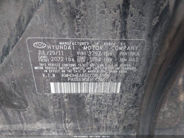 Hyundai ELANTRA Gls (ulsan Plant)
