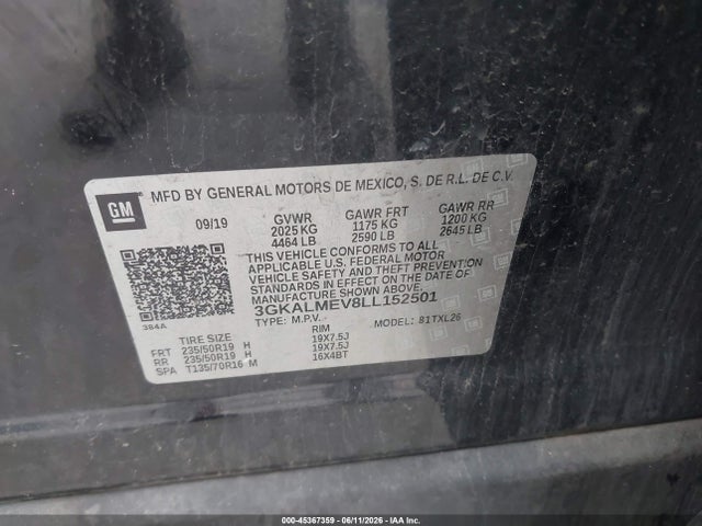 GMC Terrain Fwd Sle