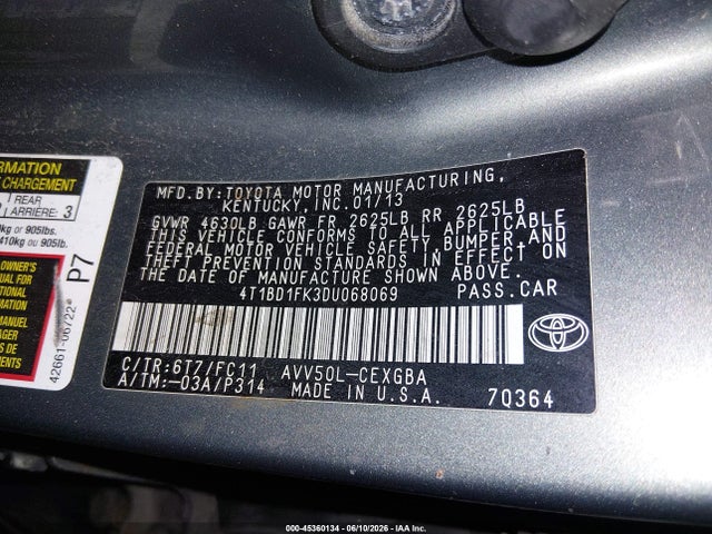 Toyota Camry Xle