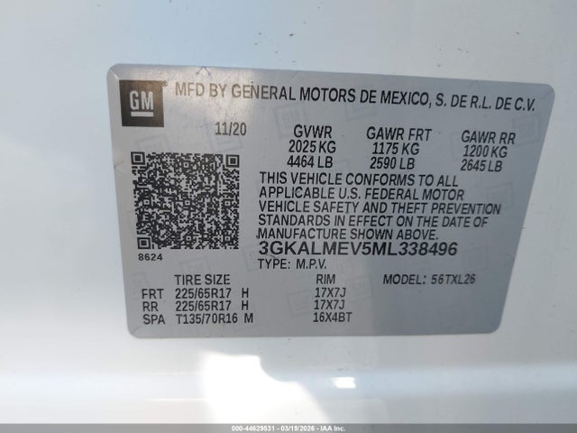 GMC Terrain Fwd Sle
