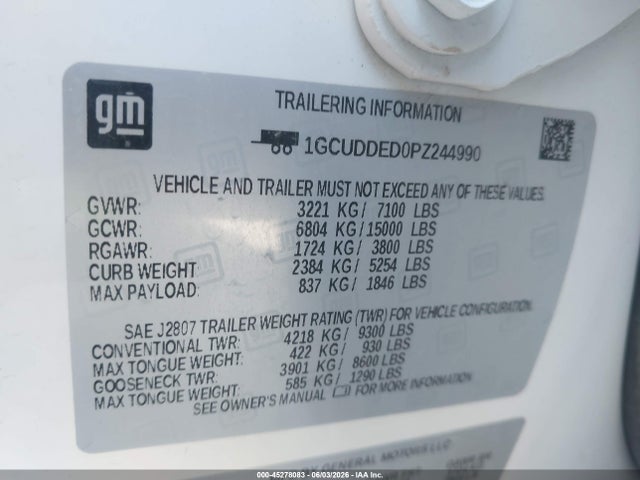Chevrolet Silverado 1500 4wd  Standard Bed Lt