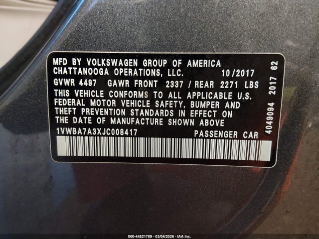 Volkswagen Passat 2.0t Se