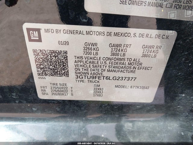GMC Sierra 1500 4wd  Short Box Denali