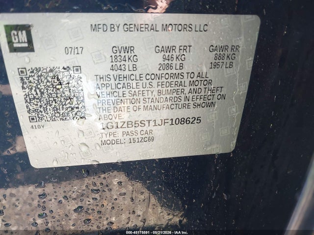 Chevrolet Malibu 1ls