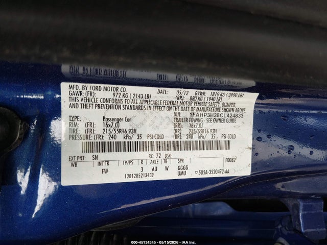 Ford Focus Sel