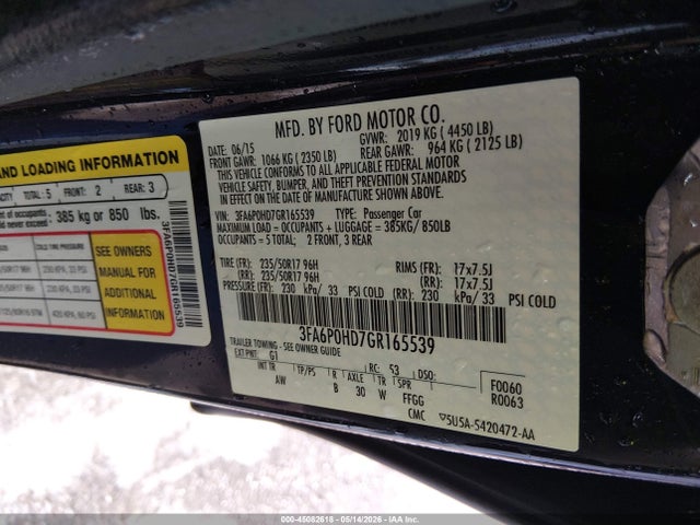 Ford Fusion Se