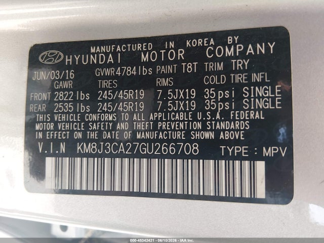 Hyundai TUCSON Limited