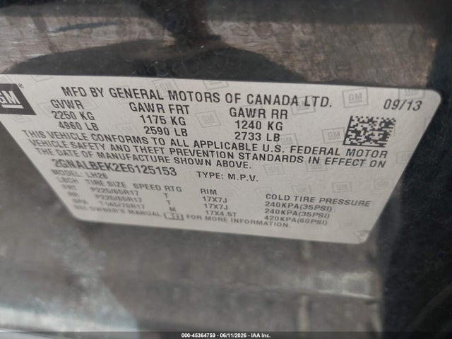 Chevrolet Equinox Lt