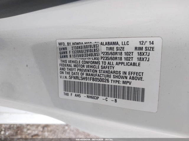 Honda Odyssey