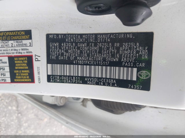 Toyota Camry Xle