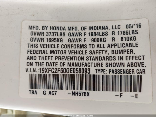 Honda Civic Lx