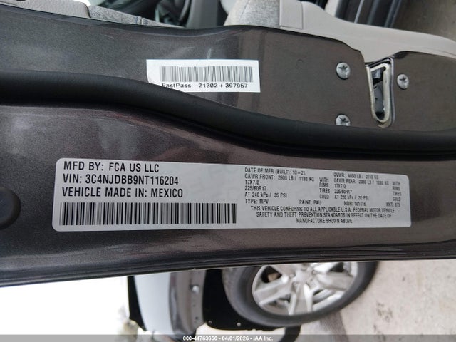 Jeep Compass Latitude 4x4