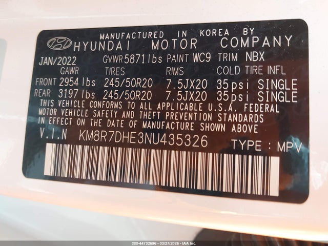 Hyundai PALISADE Calligraphy