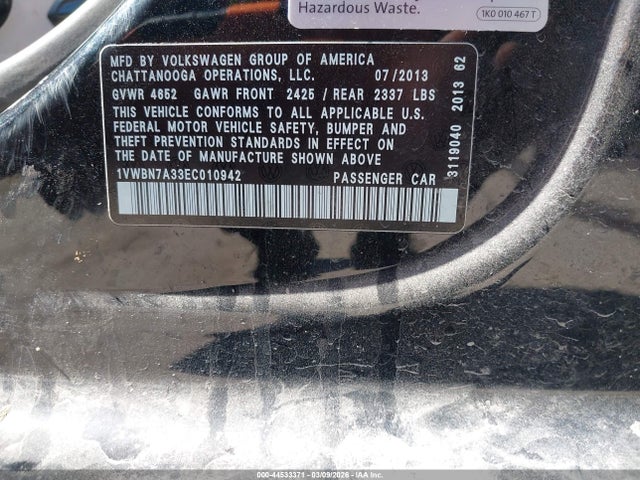 Volkswagen Passat 2.0l Tdi Se