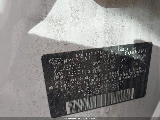 Hyundai ELANTRA Gls