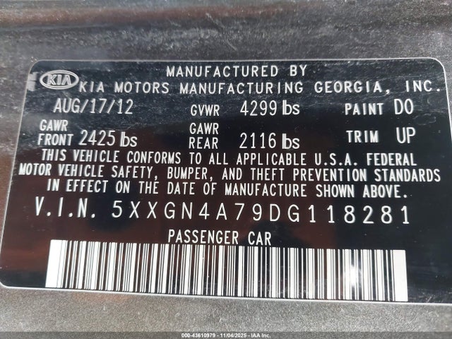 Kia Optima Ex