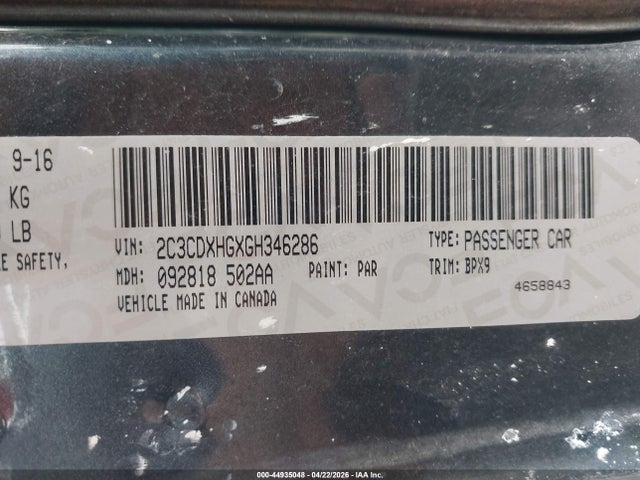 Dodge Charger Sxt