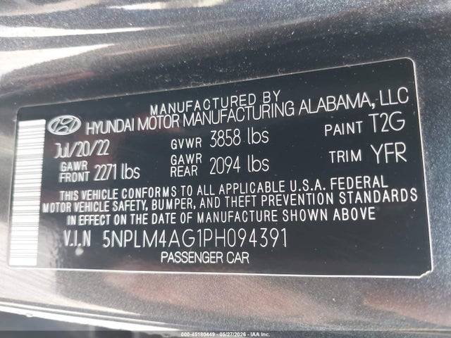 Hyundai ELANTRA Sel