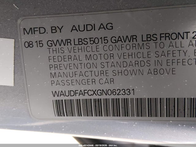 Audi A6 2.0t Premium Plus