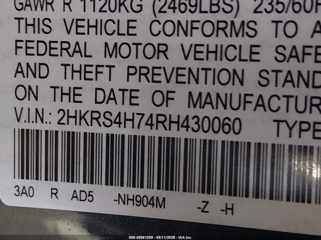 Honda CR-V Ex-l Awd