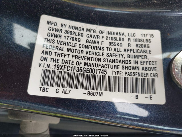 Honda Civic Ex-t