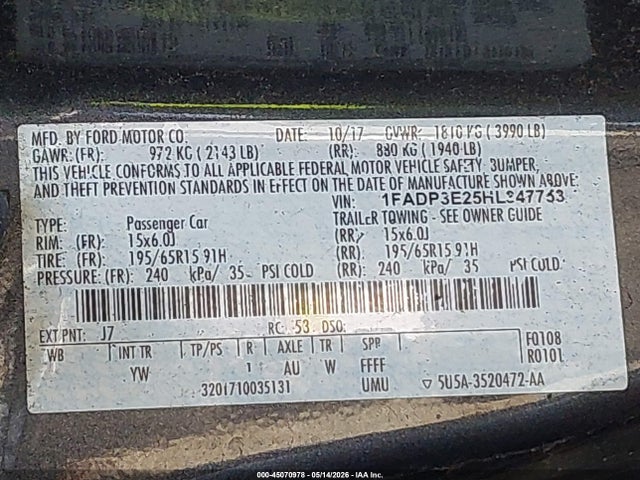 Ford Focus S