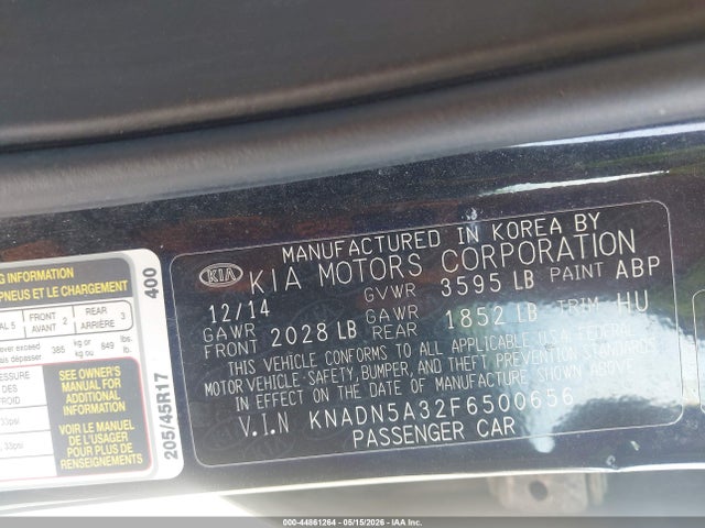 Kia Rio Sx