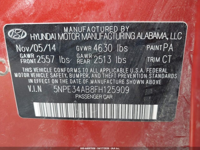 Hyundai SONATA Sport 2.0t