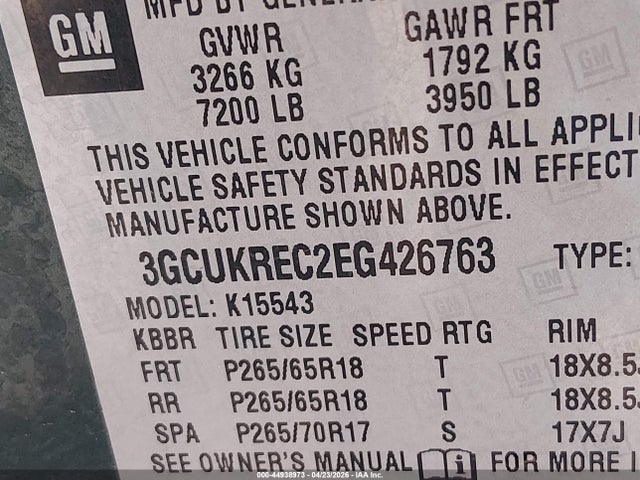 Chevrolet Silverado 1500 2lt