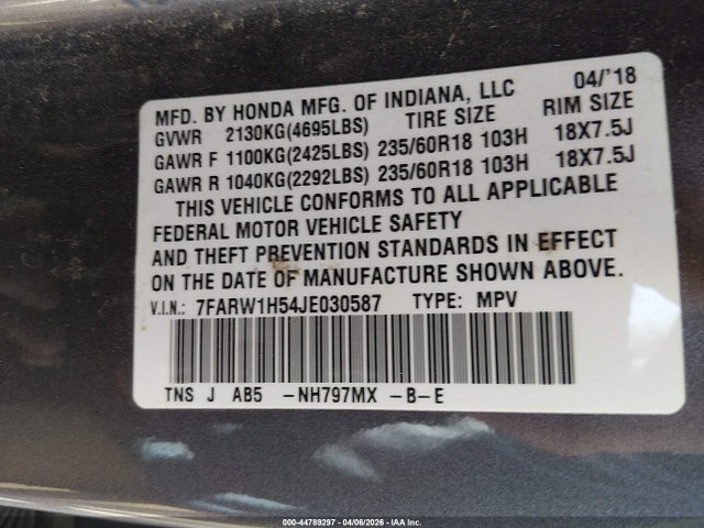 Honda CR-V Ex