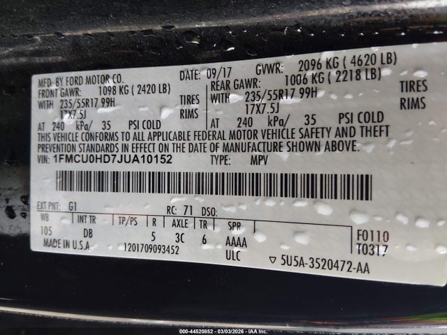Ford Escape Sel