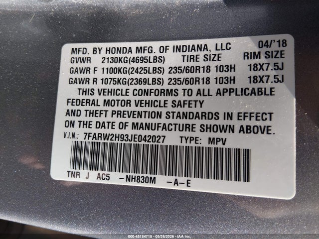 Honda CR-V Touring