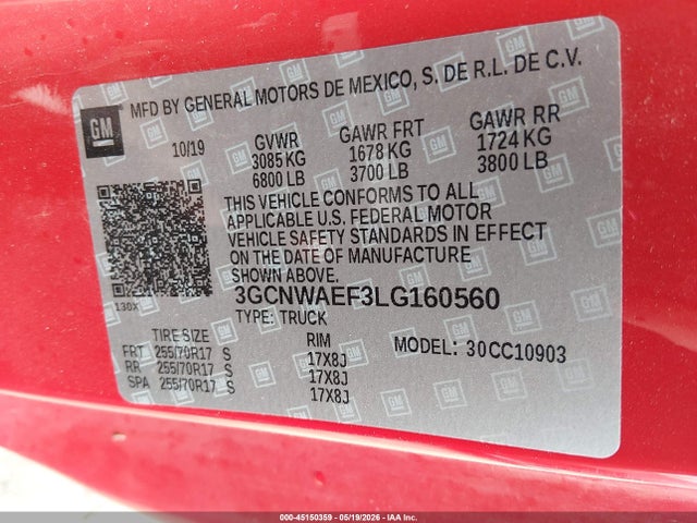 Chevrolet Silverado 1500 2wd  Long Bed Wt