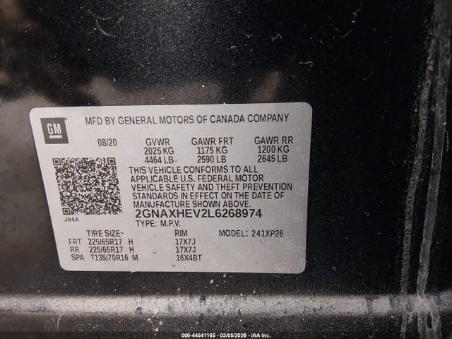 Chevrolet Equinox Fwd Ls