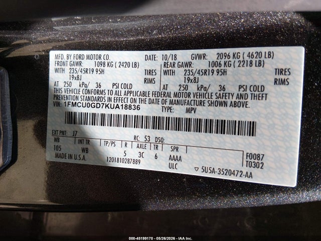 Ford Escape Se